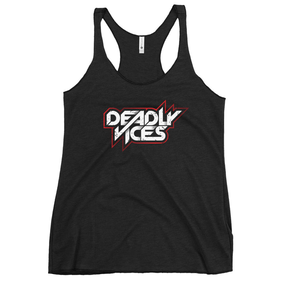 Deadly Vices Logo Women's Racerback Tank